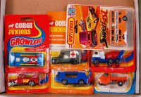 Lot 1667 - Corgi Juniors, 6 blister carded models to...