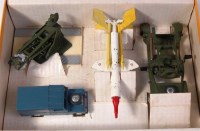 Lot 1673 - Corgi, gift set No.4 Bristol Bloodhound,...