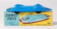Lot 1703 - Corgi, 153 Proteus-Campbell-Bluebird record...