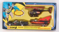 Lot 1714 - Corgi, gift set No.40 Batman to include;...