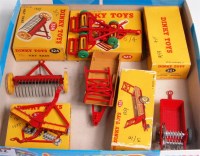 Lot 1962 - Dinky, farm lot, 320 Harvest Trailer, 321 MH...