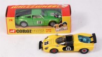 Lot 1710 - Corgi, 316 Ford GT 70 metallic lime green...