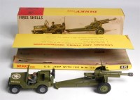 Lot 1903 - Dinky, 615 US Jeep with 105mm Howitzer, Jeep...