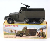 Lot 1979 - Dinky, France, 822 half track, matt finish,...