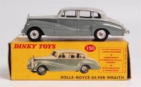 Lot 1918 - Dinky, 150 Rolls Royce Silver Wraith, two tone...