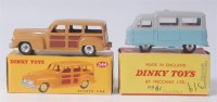 Lot 2001 - Dinky, 344 estate car, fawn with brown panels...