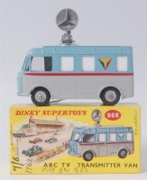 Lot 2002 - Dinky, 988 ABC TV transmitter van with...