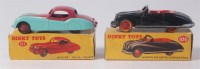 Lot 2007 - Dinky, 106 Austin Atlantic, black, red...