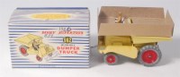 Lot 2018 - Dinky, 962 Muir-Hill dumper truck, yellow, red...