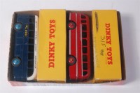 Lot 2020 - Dinky, 282 Duple Roadmaster coach, red, silver...