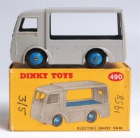 Lot 1949 - Dinky, 490 electric dairy van 'EXPRESS DAIRY',...
