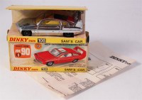 Lot 1984 - Dinky, 108 Sam's car from Joe 90, chrome...