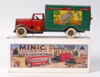 Lot 3135 - Tri-ang, Minim, long nose delivery van,...