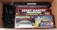 Lot 3147 - Scalextric, boxed accessories and loose track,...