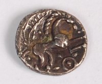 Lot 10 - Celtic Iceni, AR unit c.10-1BC, eyelash...