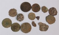 Lot 17 - Mixed lot of metal detector finds, to include;...