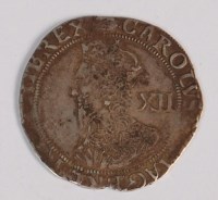Lot 27 - England, Charles I (1625-1649) shilling, Tower...