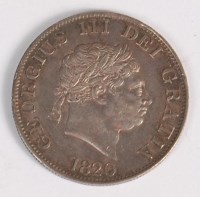 Lot 43 - Great Britain, 1820 half crown, George III...