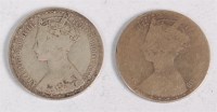 Lot 50 - Great Britain, 1881 Victoria gothic florin (F);...