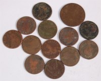 Lot 88 - England, quantity of Charles II farthing and...