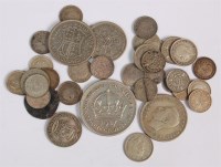 Lot 90 - Great Britain, mixed lot of silver coins, to...