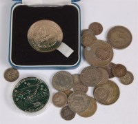 Lot 99 - Mixed lot of Edward VII and later silver coins,...