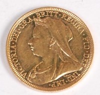 Lot 141 - Great Britain, 1893 gold full sovereign, Queen...