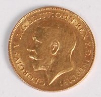 Lot 148 - Great Britain, 1911 gold half sovereign,...