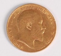 Lot 149 - Great Britain, 1910 gold full sovereign,...