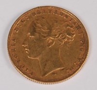 Lot 150 - Great Britain, 1888 gold full sovereign, Queen...