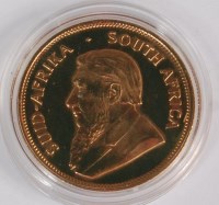Lot 164 - South Africa, 1978 gold krugerrand, obv....