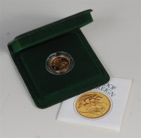 Lot 165 - Great Britain, 1980 gold proof full sovereign,...