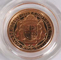 Lot 166 - Great Britain, cased 1989 gold proof half...