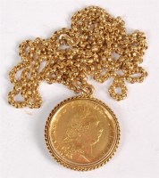 Lot 177 - Great Britain, 1798 gold spade guinea, George...