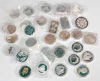 Lot 188 - A collection of silver commemorative crowns,...