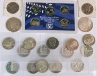 Lot 203 - USA, mixed lot of silver and other coins to...