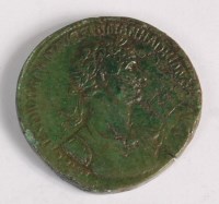 Lot 5 - Roman, Hadrian 117-138 AE sestertius (F) (1)