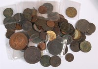 Lot 215 - Mixed lot of 18th century and later milled...