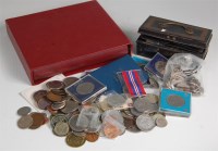 Lot 233 - Mixed lot of various coins to include;...