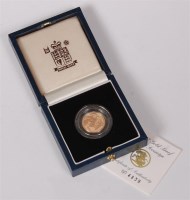 Lot 253 - Great Britain, 1997 gold half sovereign,...