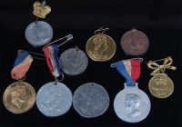 Lot 313 - A collection of various commemorative medals...