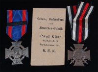 Lot 320 - A WW I German Friedrich-August cross with...