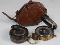 Lot 337 - A WW I Verner's Pattern VIII brass cased...
