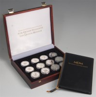 Lot 190 - Great Britain, silver proof 24 coin set, The...