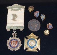 Lot 378 - A Royal Antediluvian Order of Bufaloes silver...