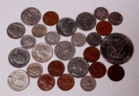 Lot 207 - USA, mixed lot to include; 1978 Liberty dollar,...