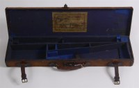 Lot 397 - An early 20th century canvas covered and...