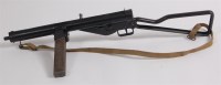 Lot 410 - A deactivated Mk III Sten machine gun, with...
