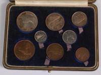 Lot 212 - Ireland, 1928 Irish Free State 8 coin proof...