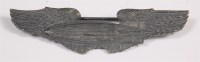 Lot 421 - A US Balloon Pilots Crew wing badge stamped G...